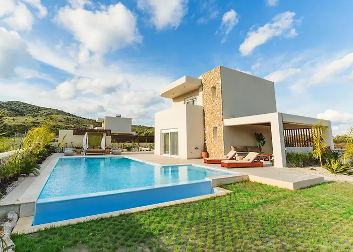 ヴィラ Cleopatra's Luxury Retreat South Rhodes *